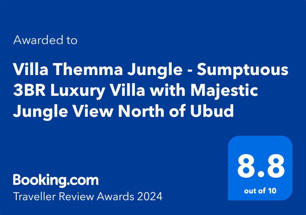 Villa Themma Jungle - Sumptuous 3Br Luxury Villa With Majestic Jungle View North Of Ubud Εξωτερικό φωτογραφία