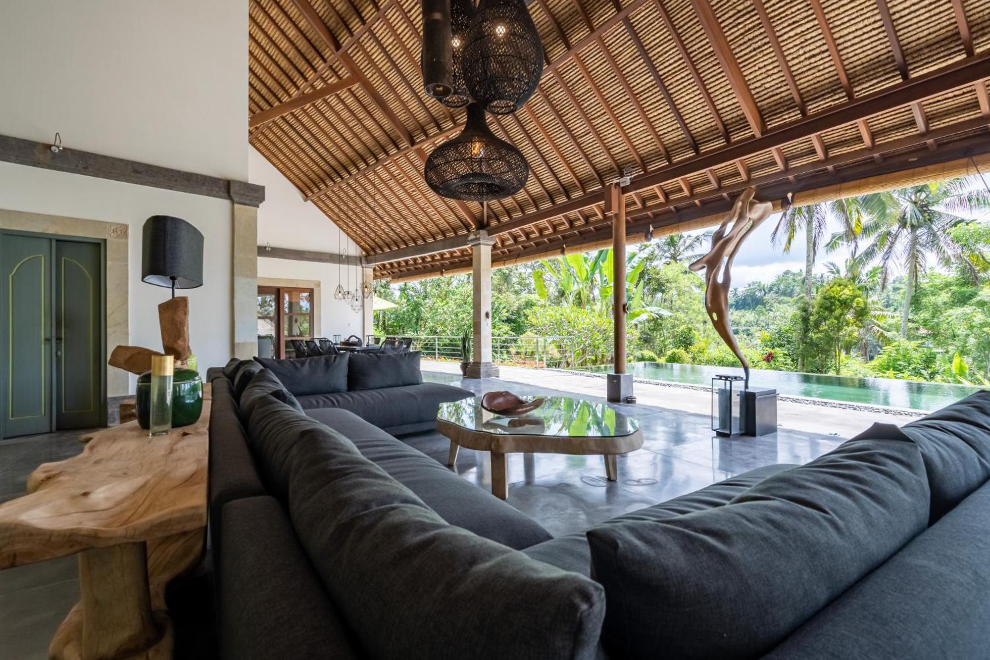 Villa Themma Jungle - Sumptuous 3Br Luxury Villa With Majestic Jungle View North Of Ubud Εξωτερικό φωτογραφία