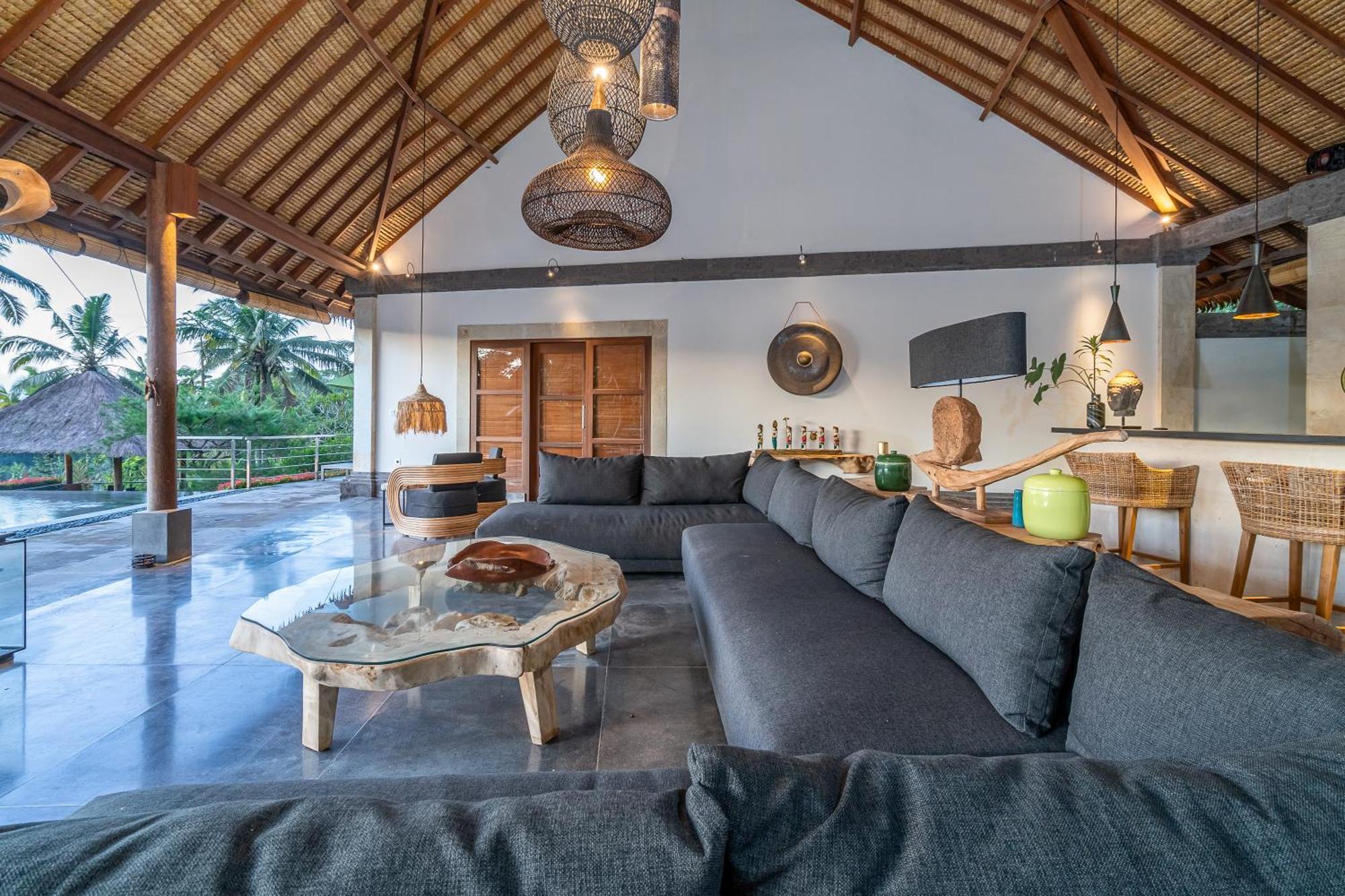 Villa Themma Jungle - Sumptuous 3Br Luxury Villa With Majestic Jungle View North Of Ubud Εξωτερικό φωτογραφία